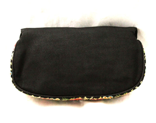 Black Beaded Evening Bag - 1950s Formal Purse - 50s 60s Caviar Beads H –  Vintage Vixen Clothing