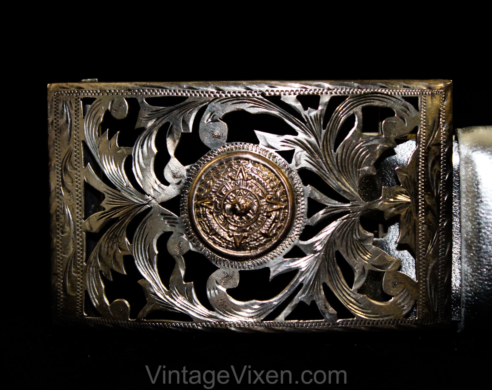 Classic Sterling Silver Belt Buckle