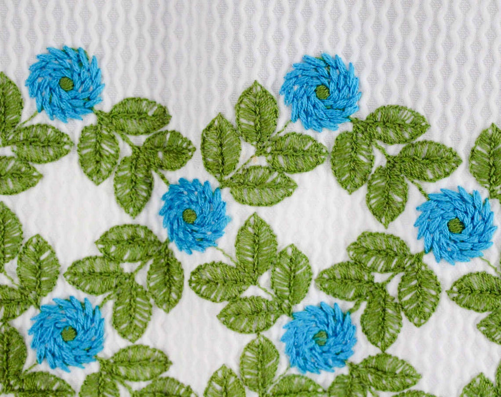 Cotton Pique Embroidery