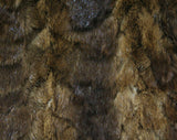 Size 12 Mink Jacket - Gorgeous 1960s Fur Jacket - Sheared Brown Authentic Fur - 60s Mink Collar - Bust 39 - Large Size - Winter - 42141